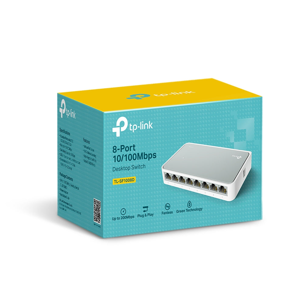 Tp Link Desktop Switch | Wifi Splitter | 8 Ports | Networking Routers in Bahrain | Halabh.com