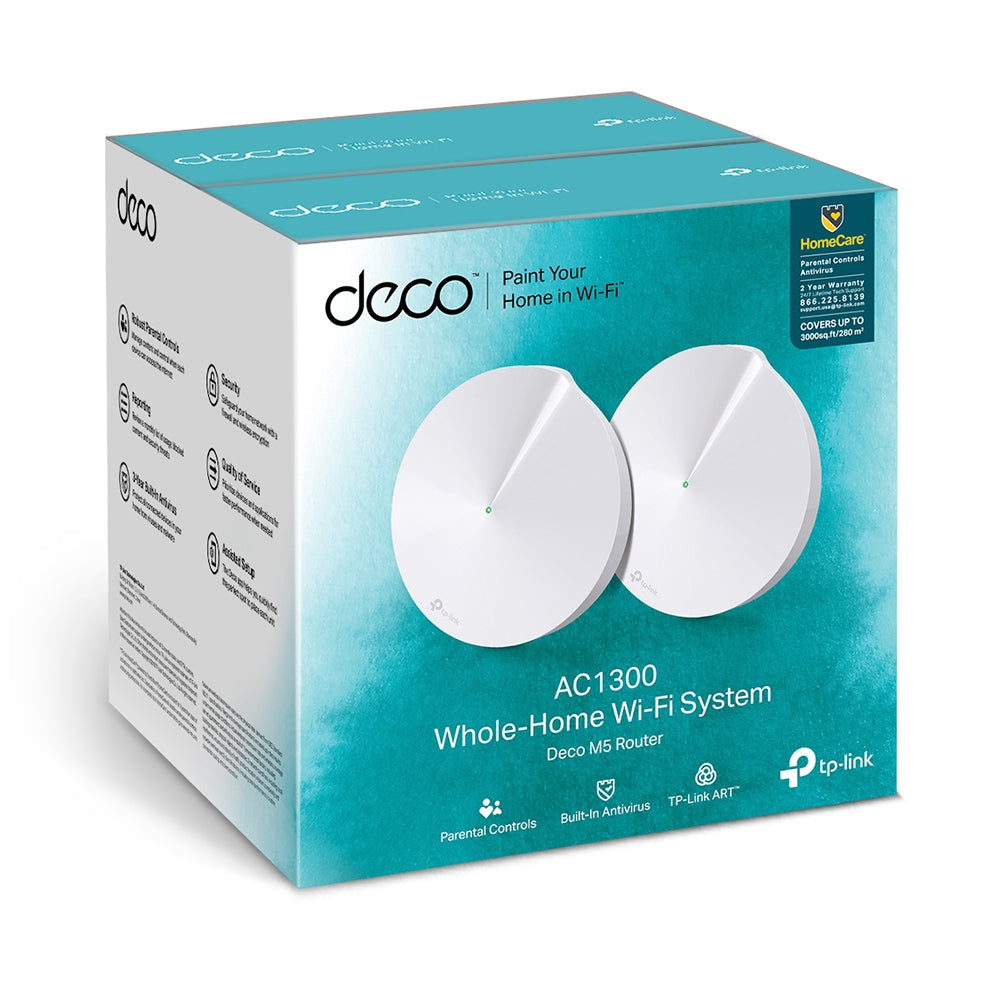 Tp Link Mesh Wifi | Deco M5 | Best Home Wifi System | High Speed Wifi Device | Networking Routers in Bahrain | Halabh.com