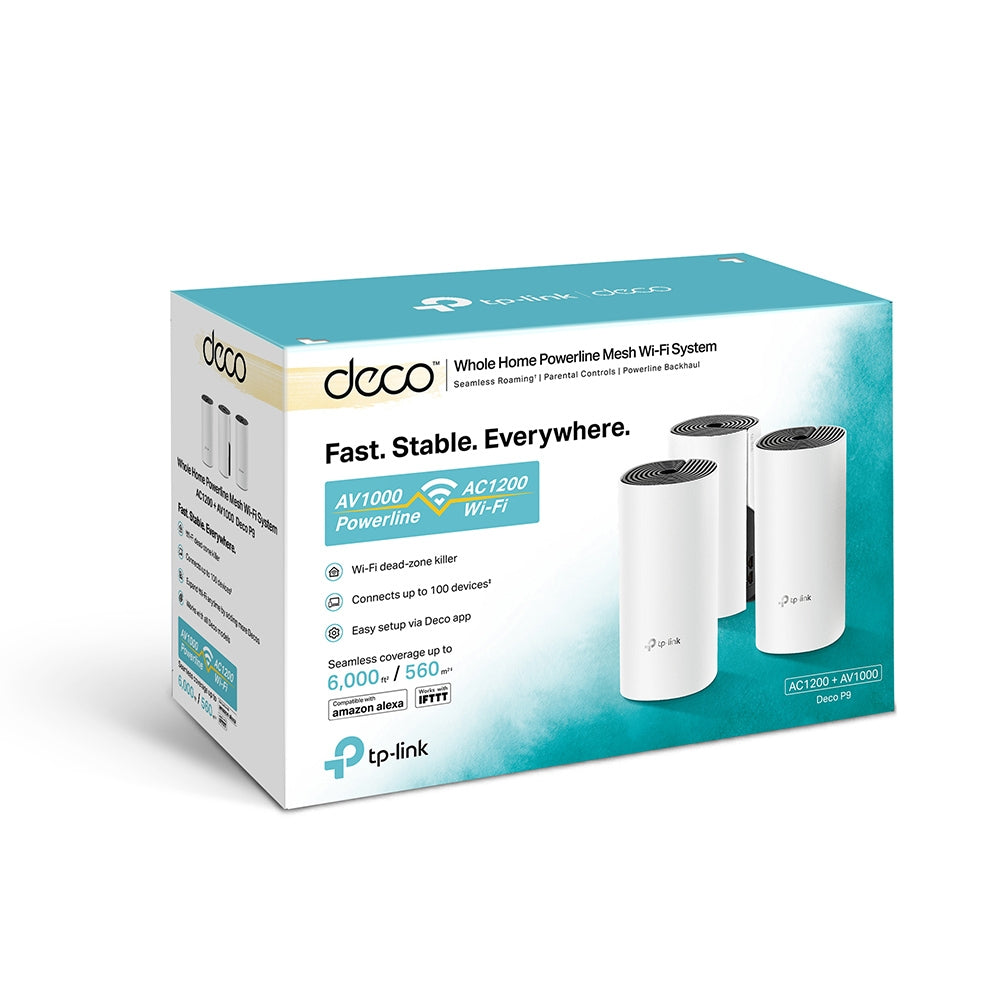 Tp Link Mesh Wifi | Deco P9 | Best Home Wifi System | High Speed Wifi Device | Networking Routers in Bahrain | Halabh.com