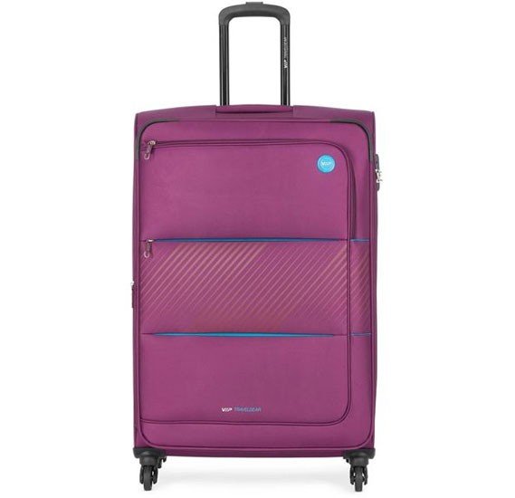 VIP California 4 Wheel Medium Size Trolley Maroon | Bags & Sleeves | Best Trolley Bags in Bahrain | Halabh.com