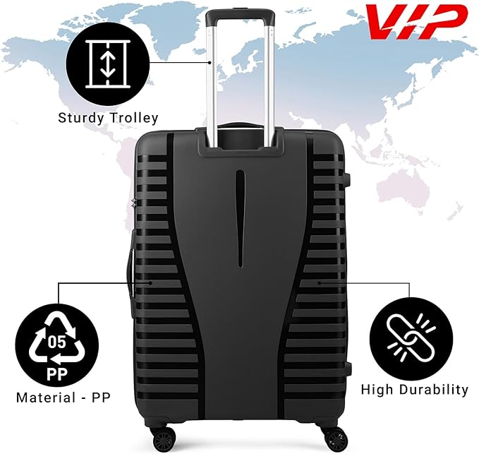 VIP Quest Plus 8 Wheel Hard Trolley | Best Trolley Bags in Bahrain | Bags & Sleeves | Halabh.com