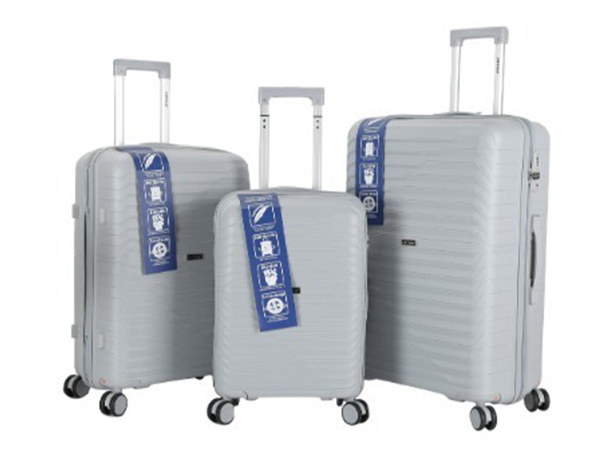 VIPTOUR 3-Piece PP Trolley Case Set | Bags & Sleeves | Halabh.com