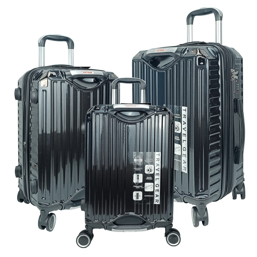 VIPTOUR Luggage Bag 3 PCS Set Travel Suitcase | Best Trolley Bags in Bahrain | Bags & Sleeves | Halabh.com