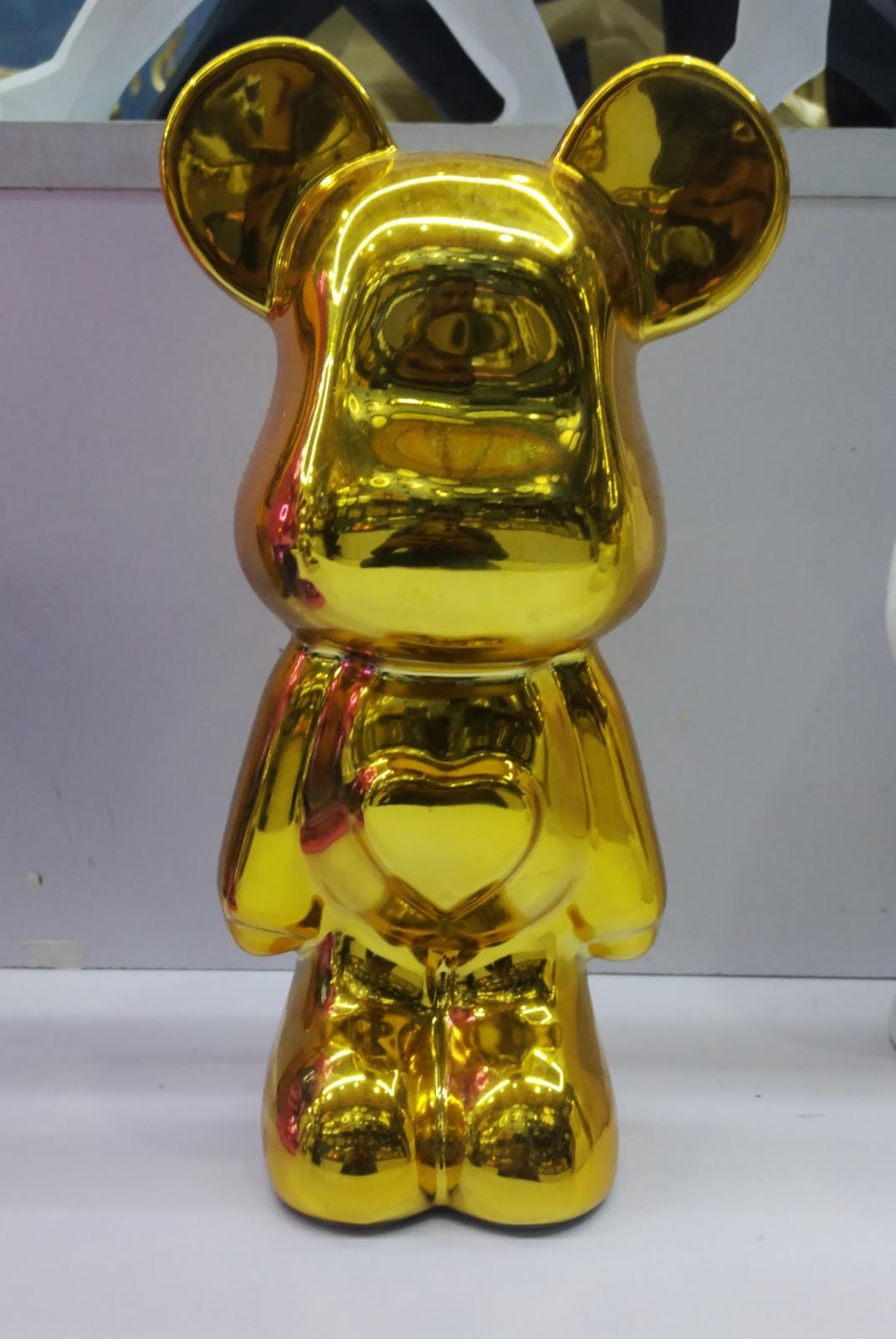 Violent Bear Resin Electroplating Doll | Home Decor | Halabh.com