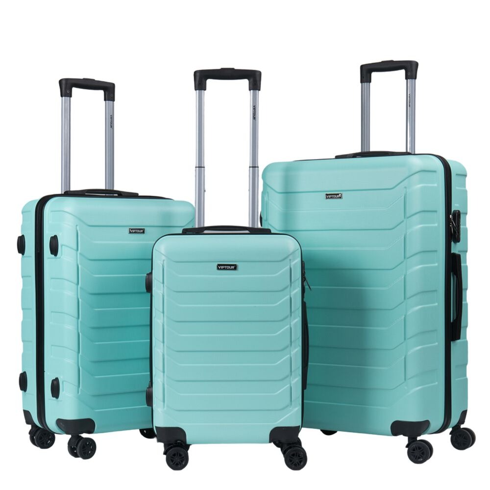 VipTour 3PCS Set ABS Trolley Case 20/24/28-Inch