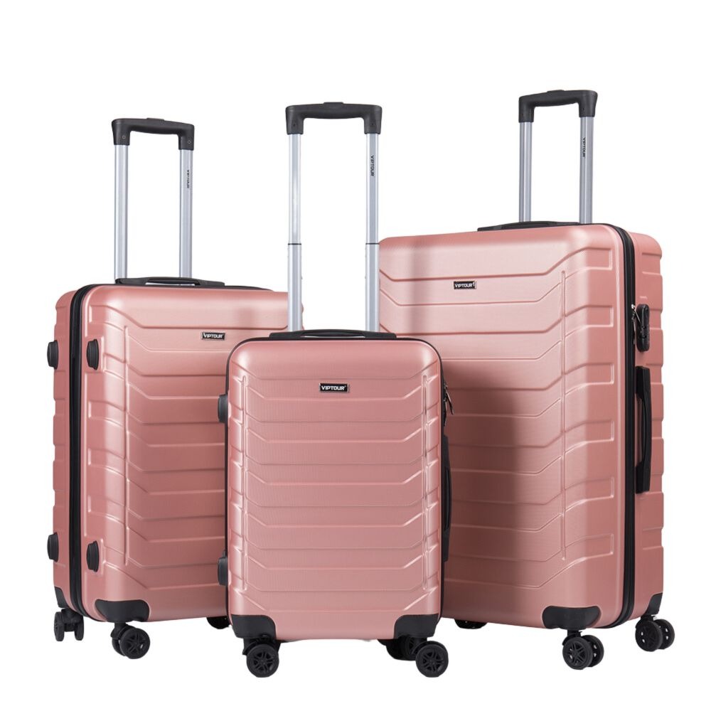 VipTour 3PCS Set ABS Trolley Case 20/24/28-Inch