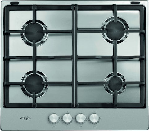 Whirlpool Built-In Gas Hob 4 Gas Burners 60cms | Best Gas Burners in Bahrain | Halabh.com