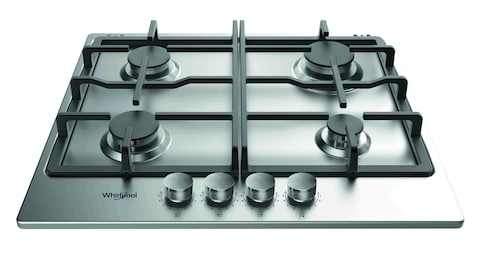 Whirlpool Built-In Gas Hob 4 Gas Burners 60cms | Best Gas Burners in Bahrain | Halabh.com