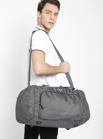 Wildcraft Unisex Grey Duffel Bag | Best Travel Bags in Bahrain | Bags & Sleeves | Halabh.com