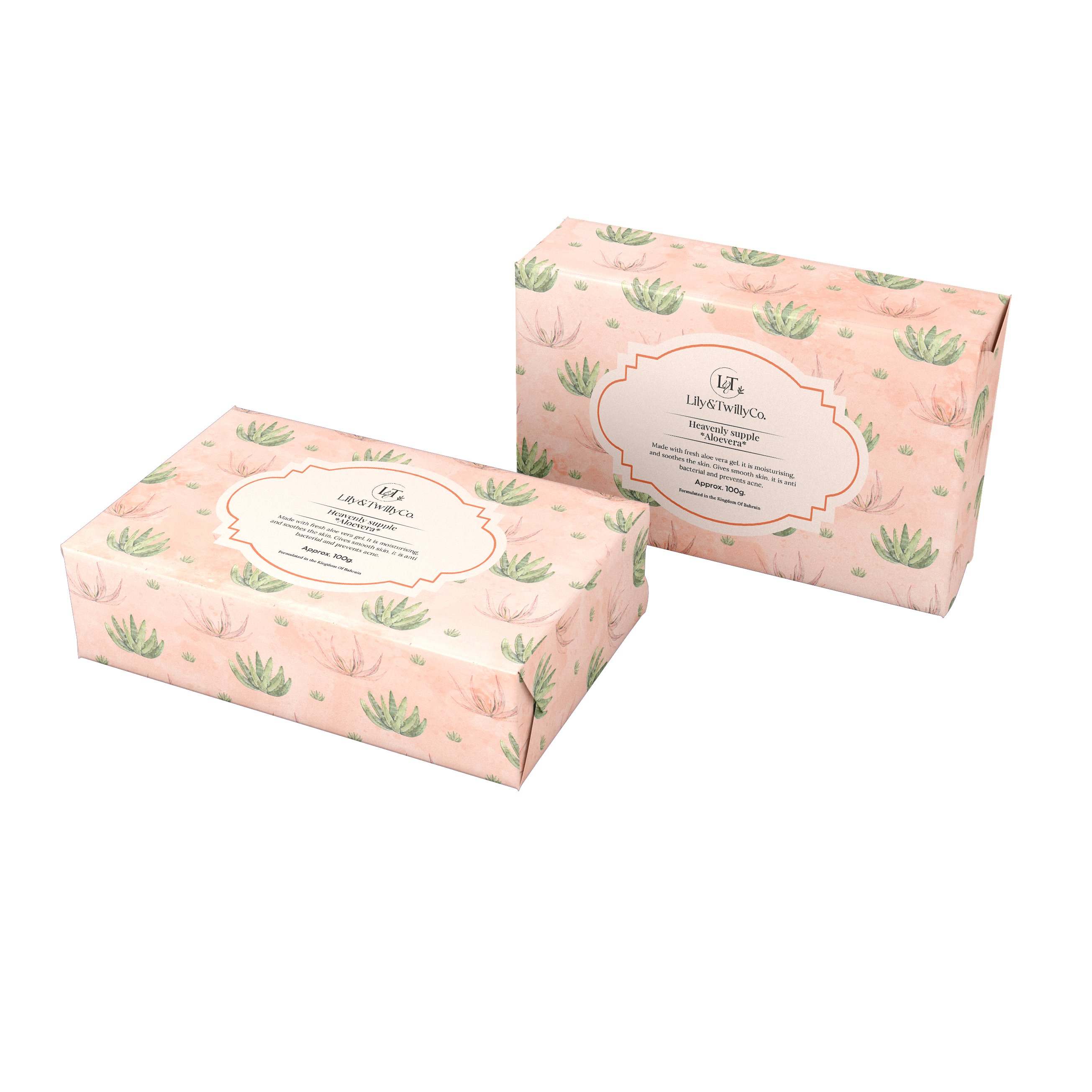 Shop Lily & Twilly Heavenly Supple Aloevera Soap | Grace Soap | Halabh