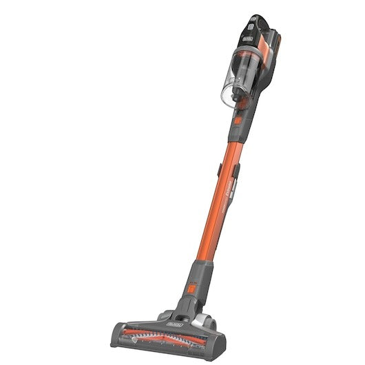 Black+Decker Cordless Stick Vacuum with Floor Extension 18V 2.0Ah PowerSeries 650 mm