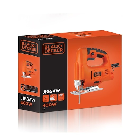 Black & Decker Single Speed Jigsaw with Bevel Cutting - JS10