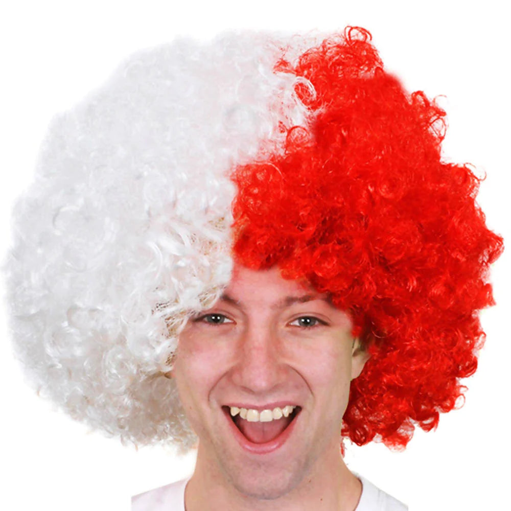 Bahrain Flag  Afro Wig