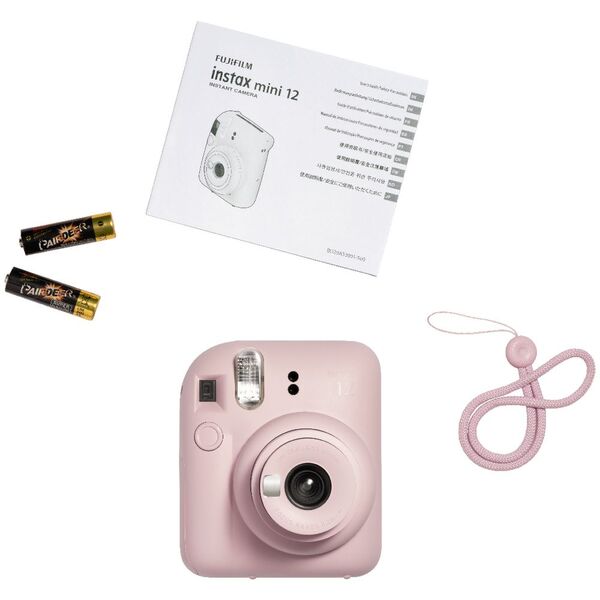 Fujifilm Instax Mini 12 Instant Camera Blossom Pink | Photography | Gadgets & Electronics | Party Companion | Easy-to-Use | High-Quality Prints | Fun Photography | Nostalgic Moments | Compact Design | User-Friendly | Halabh.com