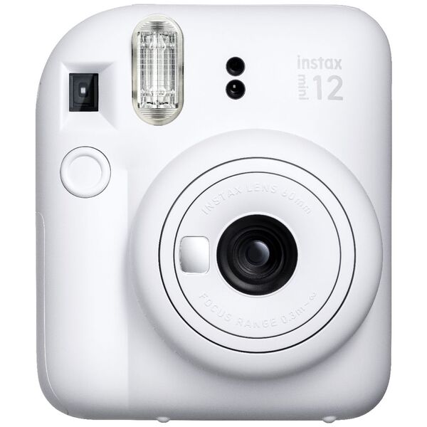 Fujifilm Instax Mini 12 Instant Camera Clay White | Photography | Gadgets & Electronics | Party Companion | Easy-to-Use | High-Quality Prints | Fun Photography | Nostalgic Moments | Compact Design | User-Friendly | Halabh.com