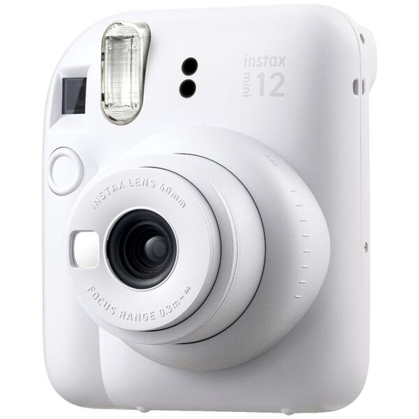 Fujifilm Instax Mini 12 Instant Camera Clay White | Photography | Gadgets & Electronics | Party Companion | Easy-to-Use | High-Quality Prints | Fun Photography | Nostalgic Moments | Compact Design | User-Friendly | Halabh.com