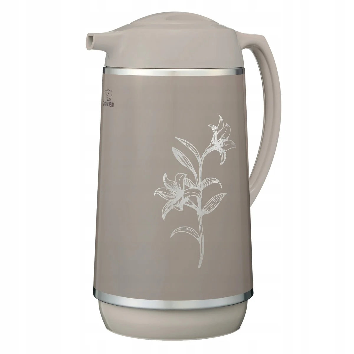 Zojirushi Glass Thermos 1L Beige - AHGB-10D-TF - Halabh