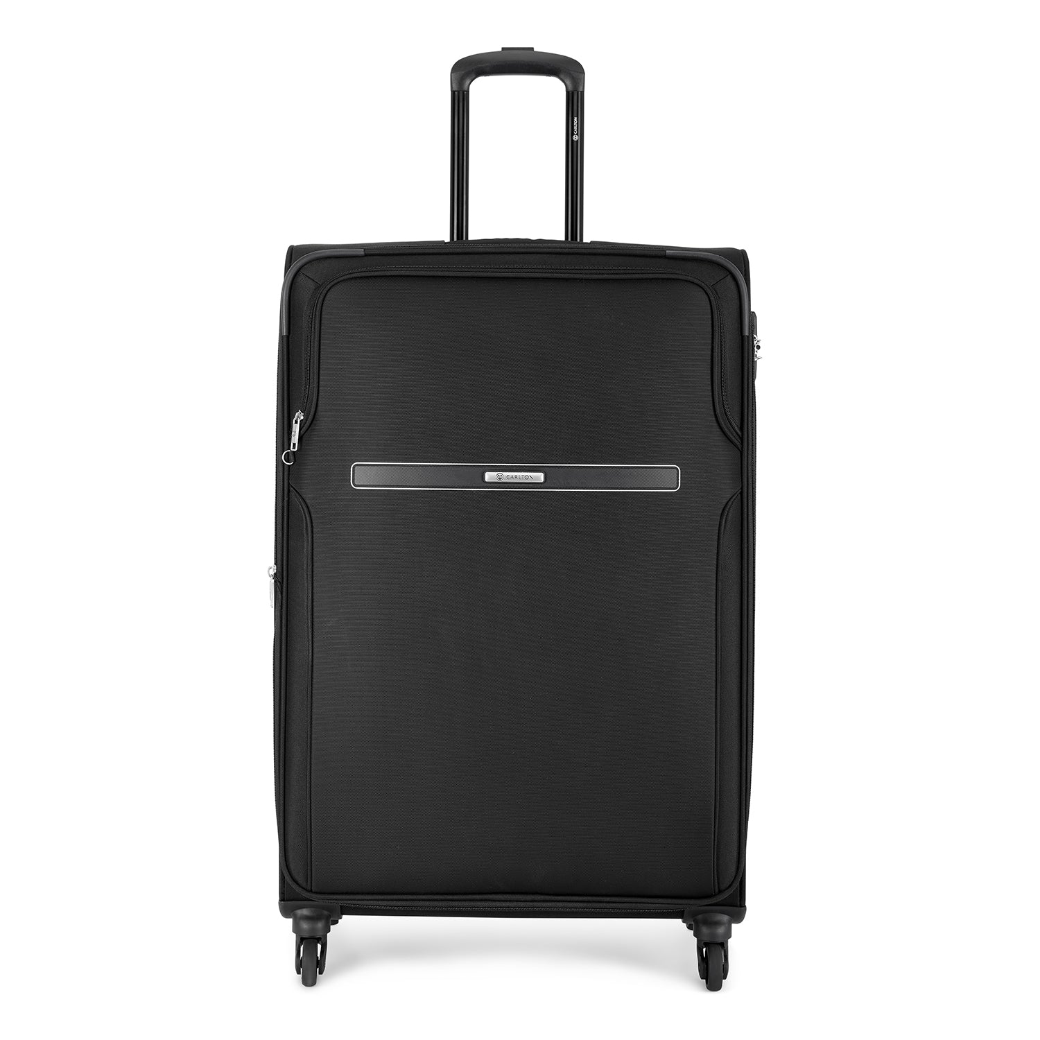 Carlton Turbolite 55cm Expandable Soft Luggage Trolley Bag - Black