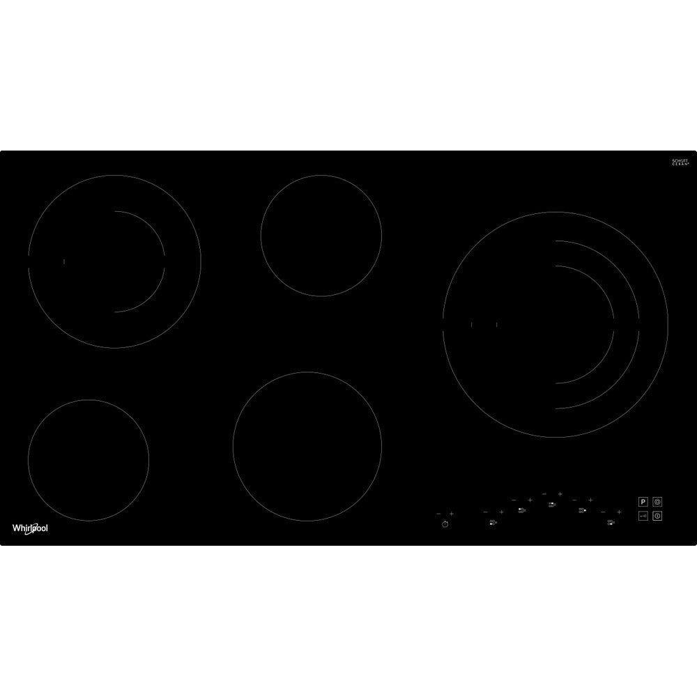 Whirlpool Electric Hob 5 Radiant Cooking Zones 90cm | Best Electric Hob 5 Radiant in Bahrain | Halabh.com