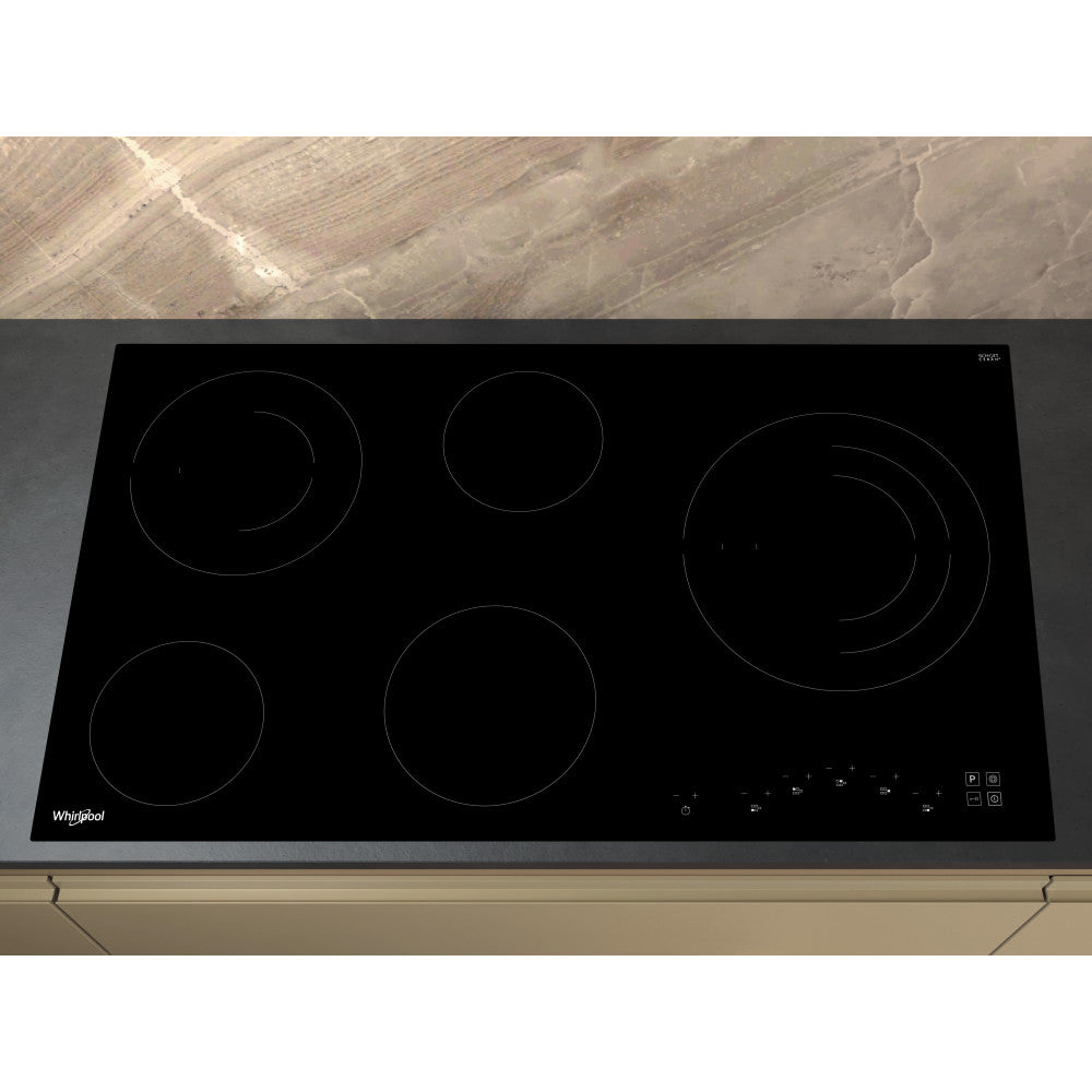 Whirlpool Electric Hob 5 Radiant Cooking Zones 90cm | Best Electric Hob 5 Radiant in Bahrain | Halabh.com