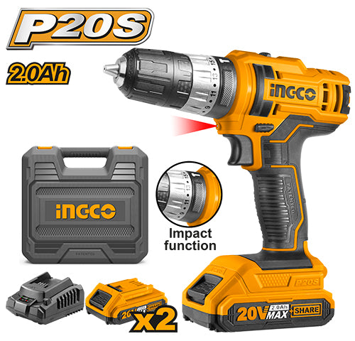 Ingco CIDLI20012 Lithium Ion Impact Drill