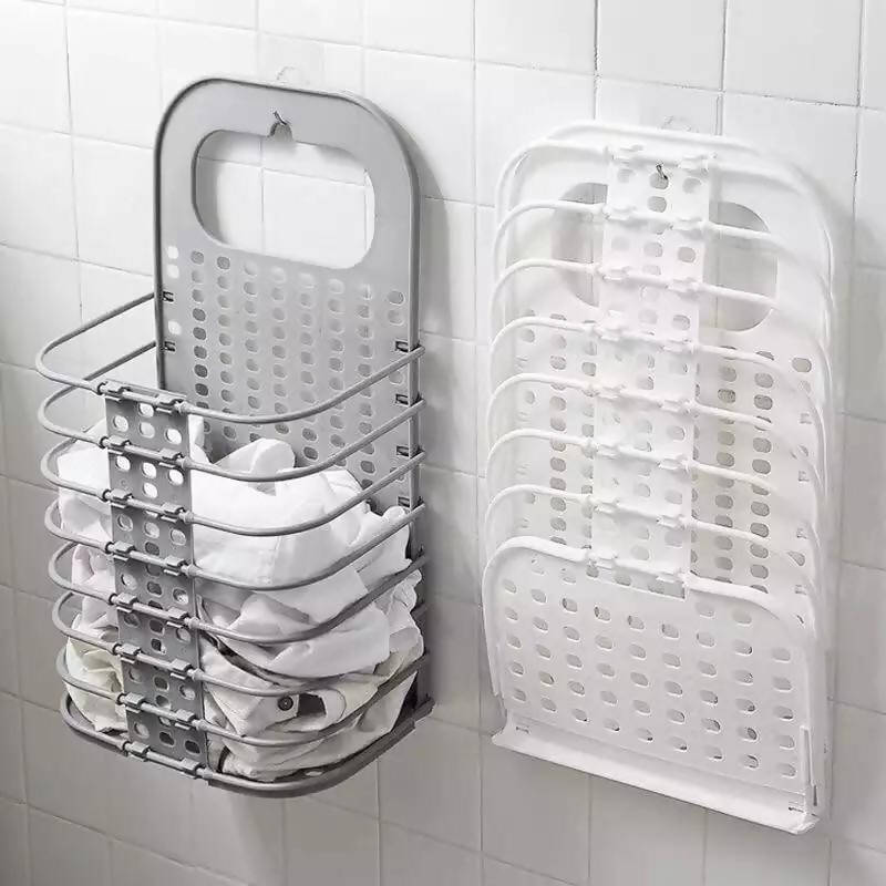 Foldable Washing Hamper Basket With Handle