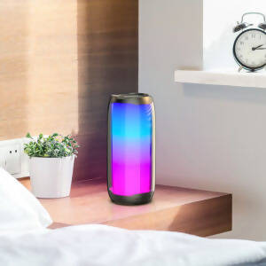 Wireless speaker “HC8 Pulsating” luminous portable loudspeaker