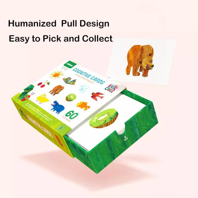 Children's Cognitive Cards Bilingual Early Learning Literacy Pinyin English Word Cards Mind Game Gifts For Children