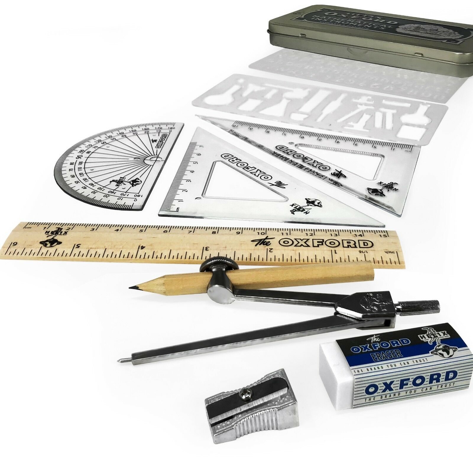 Helix Mathematical Set Oxford Vintage