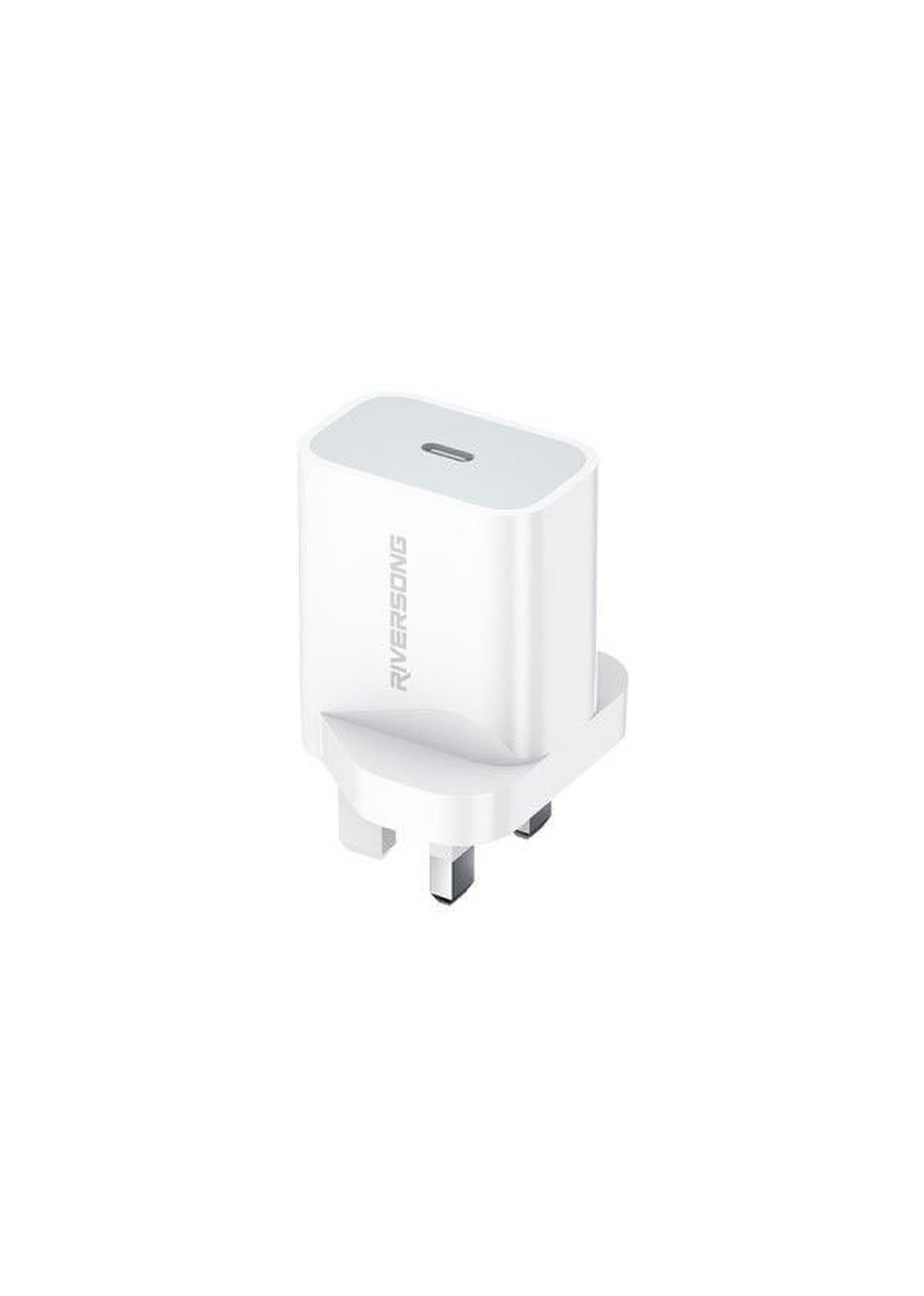 Riversong Wall Charger Fast Charging 20Watts White