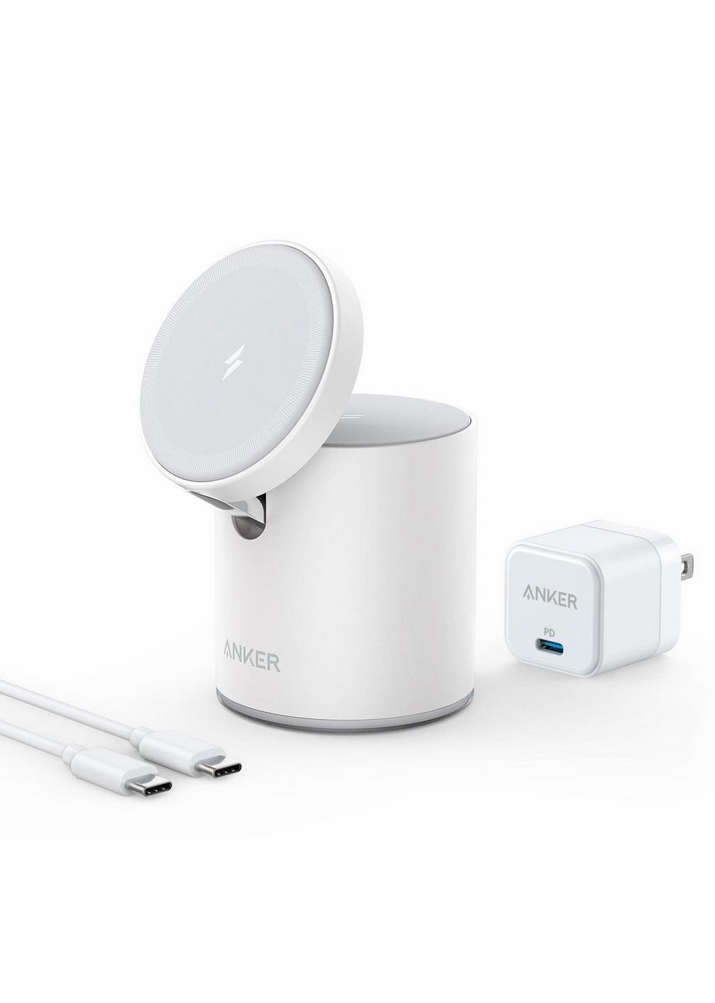 Anker Power Wave MagGo Wireless Charging 2 IN 1 White.