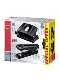 Maped Stapler H/S Essential+Punch 20Sht set MD