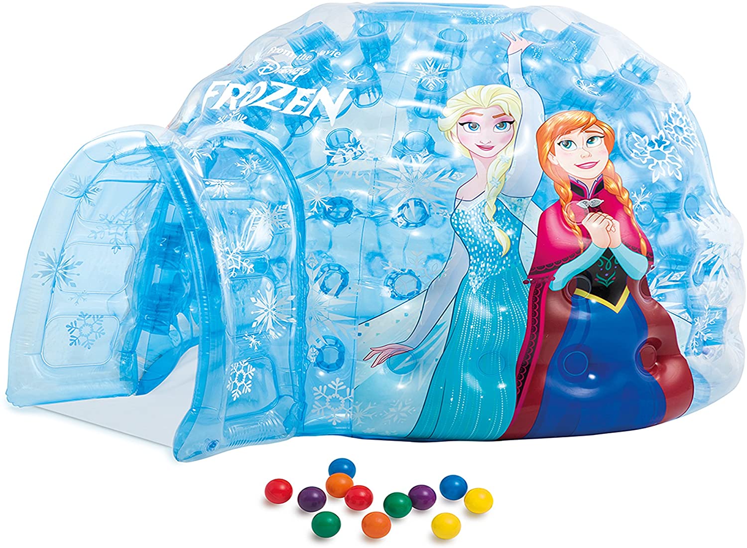 Intex Igloo Frozen Inflatable Ball Pit Baby Blue