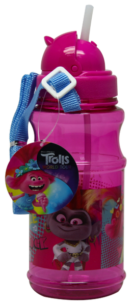 Trolls World Tour Tritan Water Bottle 650ml - Pink