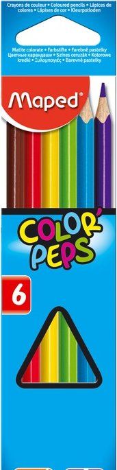 Maped Color Peps Pencils 6 Col