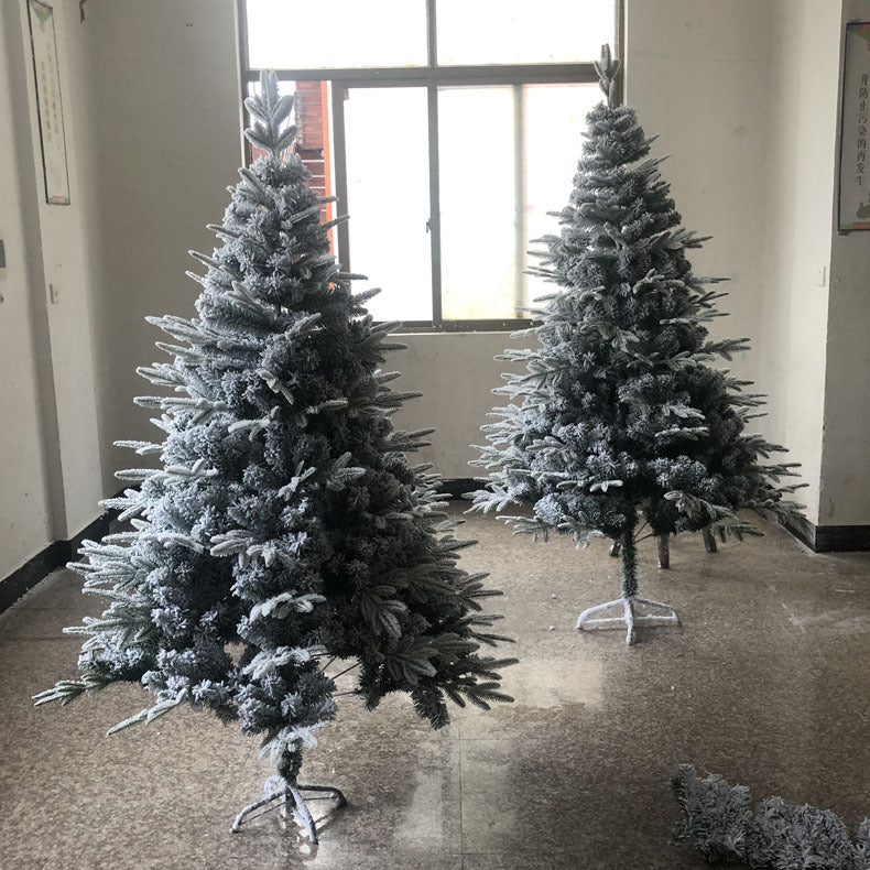 PE + PVC Mixed Flocking Christmas Tree