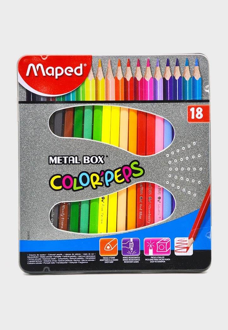 MAPED Color Peps Metal Set 18Col MD-832015