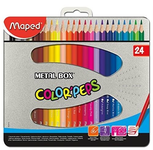 MAPED Color Peps Metal Set 24Col MD-832016