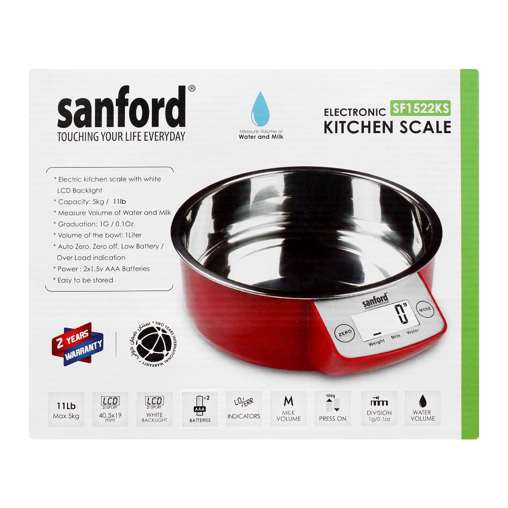 Shop Sanford Electronic Kitchen Weight Scale Machine | Best Scale | Halabh.com