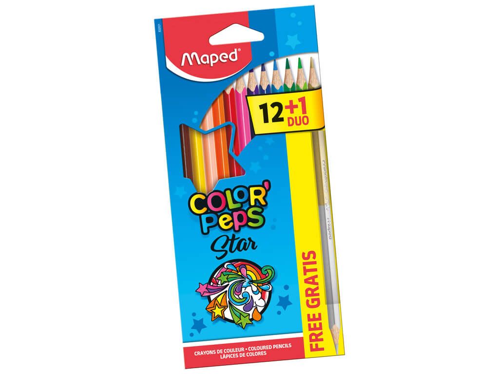 MAPED Color Peps Pencils 12+1GD/SR MD-832021