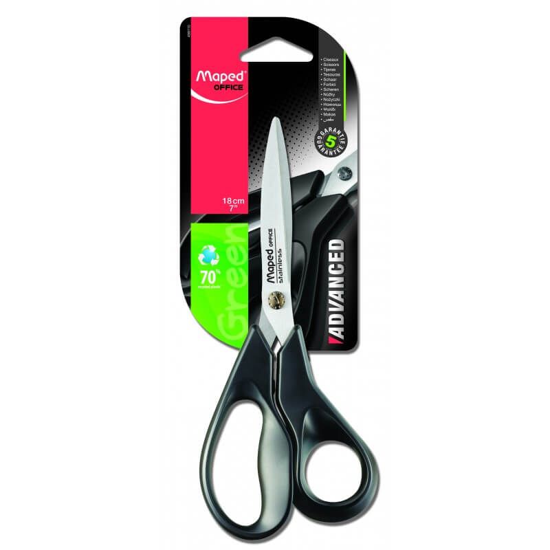 MAPED Scissor 18cm Asym Advanced Bls MD-498110