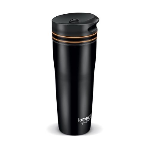 Shop Lamart Thermo mug 360ml Black Manq | Best Mug | Halabh