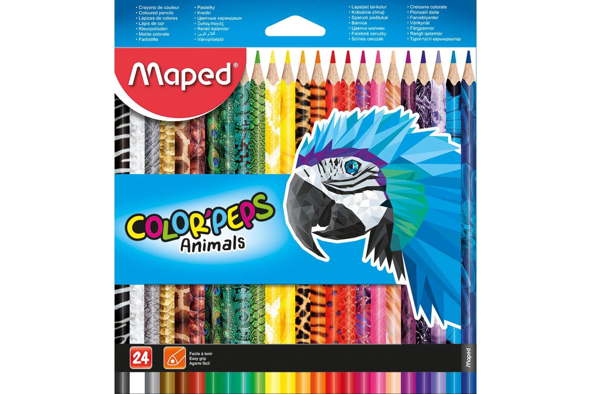 MAPED Colorpeps Pencil Animal 24col MD-832224