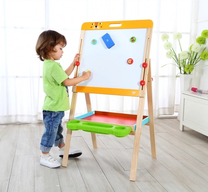 Tooky Toy Double Sided Wooden Easel