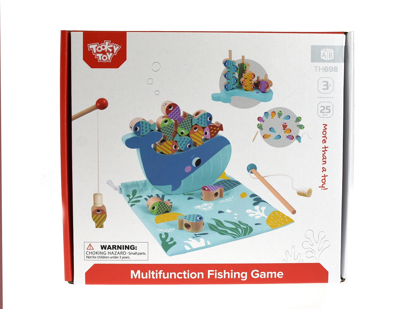 Tooky Toy Multifunction Fish Stacking Game