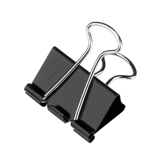 Clipp Binder Clips 15mm Pack of 12