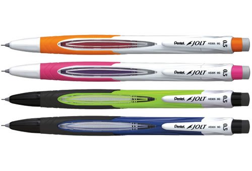 Pentel Jolt Automatic Pencil Green Body 0.5mm 12pcs