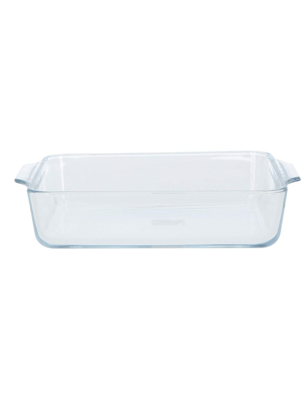 Royalford BRS Square Glass Baking Tray 1.5L Clear