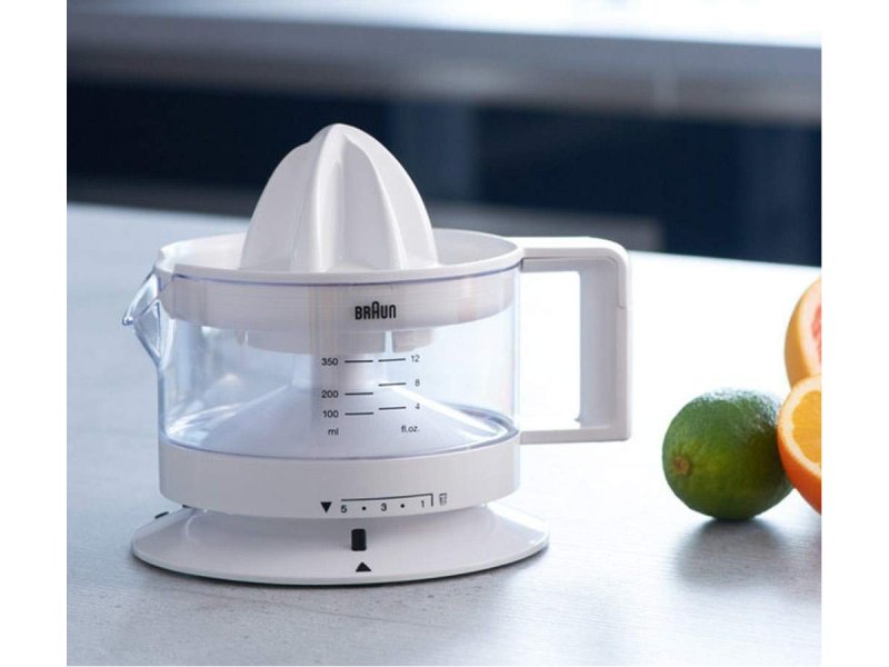 Braun Tribute Collection Citrus Juicer 20Watts White | Kitchen Appliances | Halabh.com