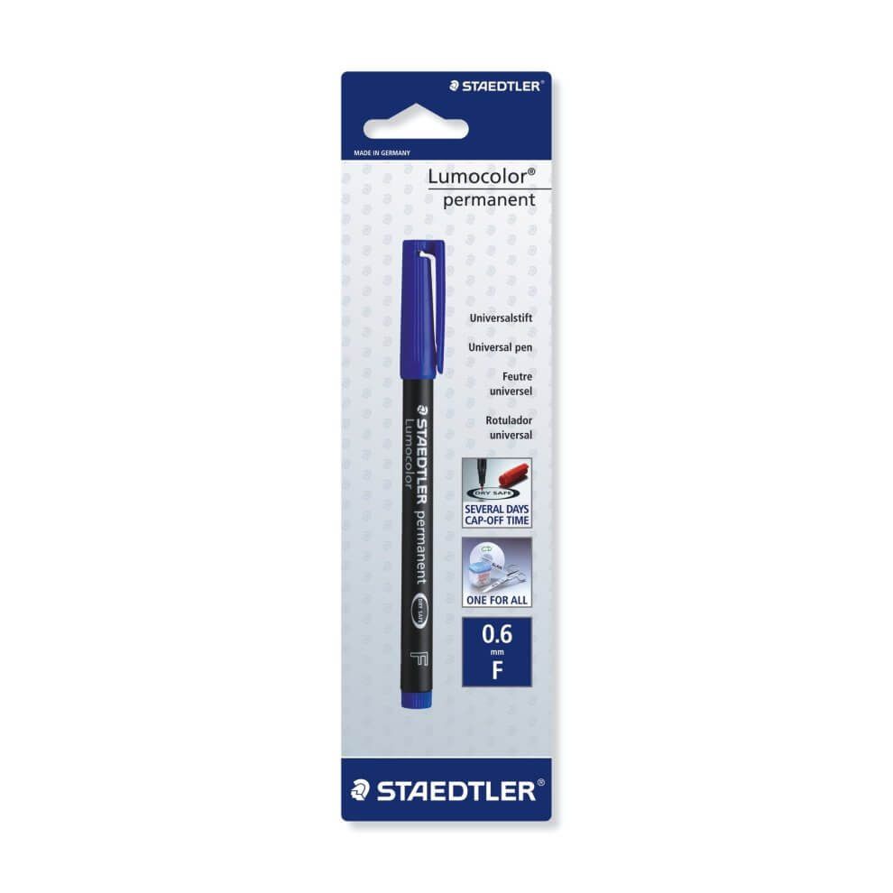 STAEDLER Lumocolor permanent Marker blue, bls 1pc ST-318-3BKDA